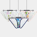 2 Pack Men's Trendy Printed Cartoon Comfortable and Breathable Bikini