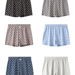 3 Pack Men's Day-Long Comfort Cooling Airflow Ultra-Soft Home Shorts