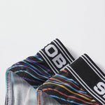 Men's Colorful Texture Low-Rise Briefs