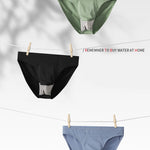 3 Pack Men's Sexy Mesh Breathable Gun Egg Separation Cotton Briefs