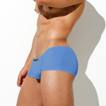 2 Pack Men's Comfy Low-rise Contoured Pouch Trunks