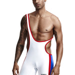 Men’s High Stretch Wrestling Singlet Bodysuit