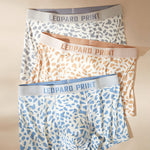 3 Pack Men's Ultra-Soft Modal Mid-Rise Stretch Fit Seamless Trunks