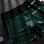 2 Pack ALLMIX Men's Seamless 3D Convex Pouch Trunks