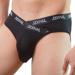 2 Pack Men's Sporty Letter Print Supportive Low-Rise Ice Silk Skin-Friendly Bikini