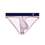 Men's Ultra-Soft Seamless Nylon Briefs Breathable Cooling Fit