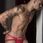 2 Pack Men's Seamless Comfort Stretch Fabric Cooling Touch Breathable Jockstrap