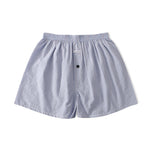 2 Pack Men's Quick-Dry Movement-Friendly Loose Fit Striped Home Shorts