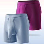 Sexy Separated Ball Pouch Boxer Briefs For Men