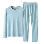 Men's Snug-Fit Soft-Touch Second-Skin Sleep-Ready Warm-Touch Thermal Sets