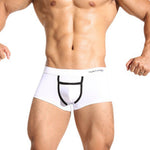 2 Pack Men’s Breathable Trunks with Open Fly