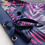 Gradient Leaf Print Men's Swimsuit Briefs