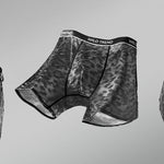 3 Pack Men's Breathable Shaping Boxers Briefs