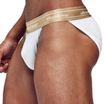 2 Pack Men's U-Pouch Gym Fitness Breathable Cotton Briefs