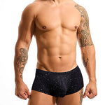 2-pack Men's Sexy Shiny Pouch Boxer Briefs