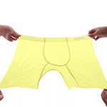 2 Pack Men's Ultra-Thin Breathable Semi-Transparent Pouch Midway Briefs