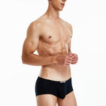 2 Pack Men's Stretch Fit Lightweight & Airy Solid Color Premium Comfy Trunks