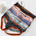 3 Pack Men's Low-Rise Ice Silk Jockstrap