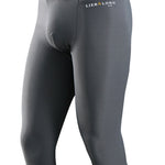 Men's Ice Silk Mesh Mid-Rise Quick-Dry for Sports & Casual Activewear Tights