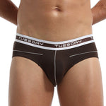 3 Pack Men's Comfortable Sporty Breathable Low-Waist Sexy Briefs