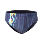 3 Pack Men's Anti-Chafing Stretch Fit Moisture Wicking Lining Swim Briefs