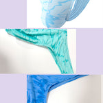 4-pack Men's Supportive Fit Lightweight & Airy Breathable Thong & Strings