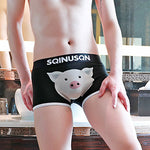 3 Pack Men's Ultra-Soft Breathable Cotton High-Stretch Trunks