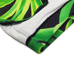 Men's Green Leaf Print Beach Bikini
