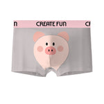2 Pack Men's Ultra-Soft Cotton Seamless Comfort Stretch Fabric Briefs