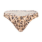 4 Pack Men's U-Pouch Playful Prints Moisture-Wicking Low-Rise Thongs