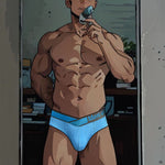Men’s Sexy V-shaped Belt Modal Bikini