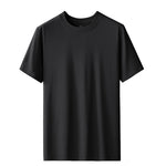 Men's Double-Faced Modal Crewneck Base Layer Casual Ultra-Soft Tagless T-Shirt