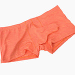 7 Pack Men's Solid Color Supportive Separated Pouch Seamless Comfort Trunks