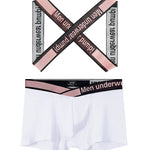 Men's Smooth Ultra-Soft Cotton 4-Way Stretch Activewear Shoulder Strap & Underwear