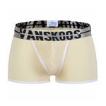 2 Pack Men's Seamless Snug Fit Separate Pouch Smooth Trunks