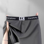 2 Pack Men's Loose-Fit Cotton Comfort Seamless Boxer Shorts