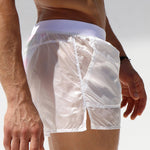 Men's Non-Lined Translucent Sexy Beach Shorts