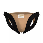 2 Pack Men's Ultra-Soft Cotton Low-Rise Sexy Anti-Chafing Stretch Jockstrap