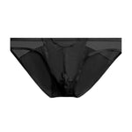 2 Pack Men's Ultra-Soft Modal Sheer Single-Layer Low-Rise Briefs