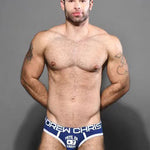 2 Pack Men's Ultra-Soft Printed Low-Rise Sexy Sporty Cut Anti-Chafing Bikini