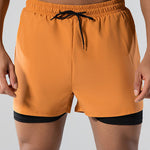 Men's Minimalist Design Sporty Cut Odor-Control Board Shorts