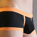 2 Pack Men's Separated Ball Pouch Trunks With Fly
