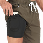 Men's Breathable Inner Pocket All-Day Freshness Board Shorts