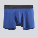 2 Pack Men's 3-Way Lift Icy Silk Striped Ultra Comfort & Breathable Boxer Briefs