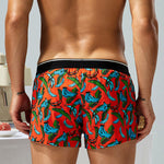 Men's Loose-Fit Printed Cotton Boxers