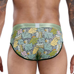 3 Pack Men's Mid-Rise Stay-Put Fit Skin-Friendly Breathable Briefs & Trunks
