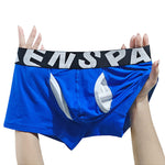 2 Pack Men's Supportive Separate Pouch Sexy & Anti-Moisture Trunks
