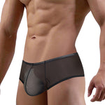 2 Pack Men's Breathable Sheer Elegance Quick-Dry Ultra-Soft Trunks