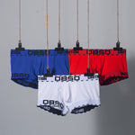 2 Pack Men's Breathable Cotton Performance Trunks