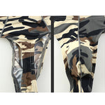 3 Pack Men's Camouflage Edgy Snug Fit Cooling Airflow Thongs